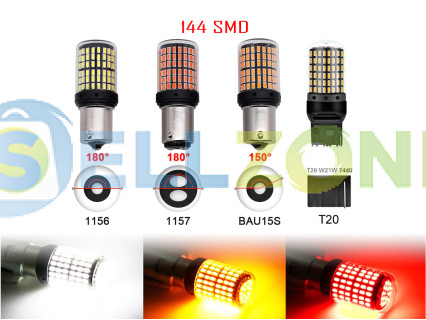 Λαμπτήρες LED με φως ημέρας 144 τμχ. με CANBUS - LU31-LU38